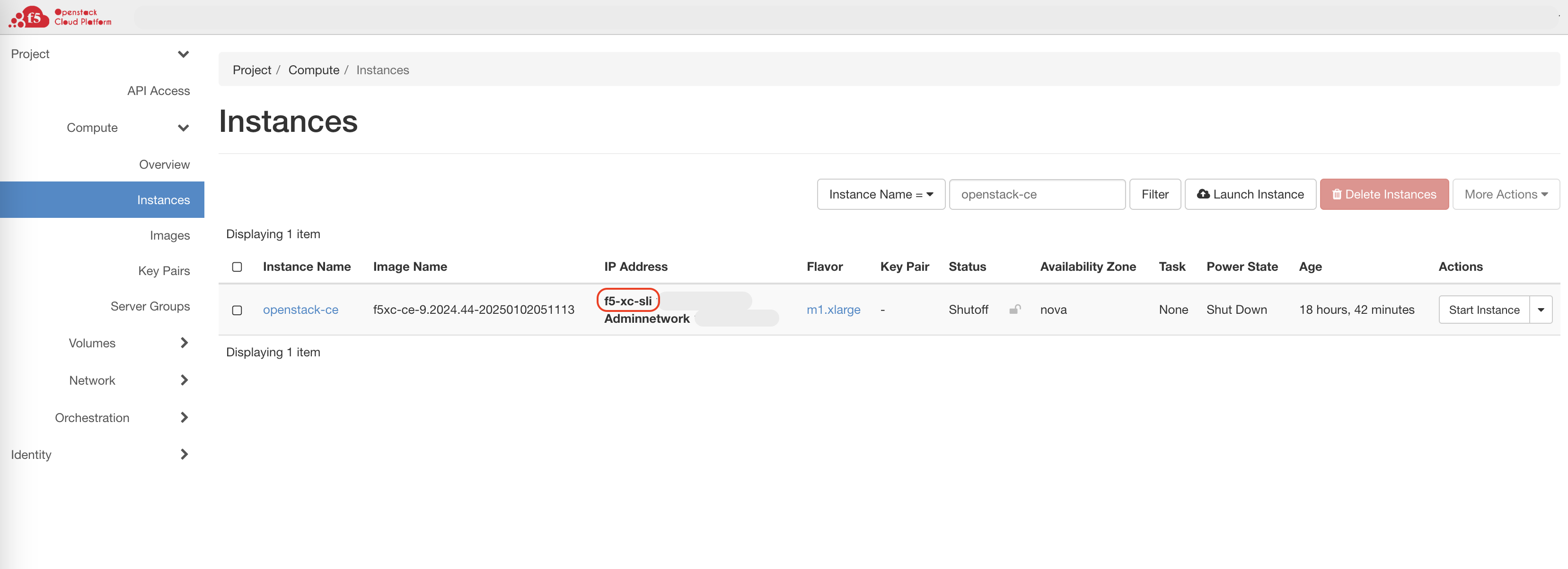 Figure: Confirm Interface Attached